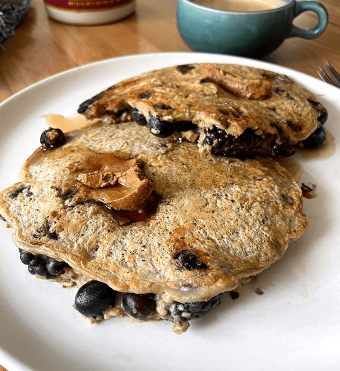 banana oat pancakes gluten free high protein - Article 1
